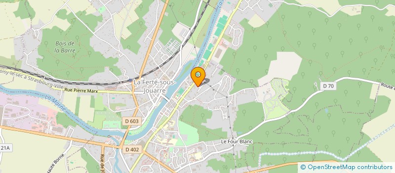 localisation de l'entreprise SOCIETE CIVILE IMMOBILIERE LA FONTAINE  LA FERTE-SOUS-JOUARRE