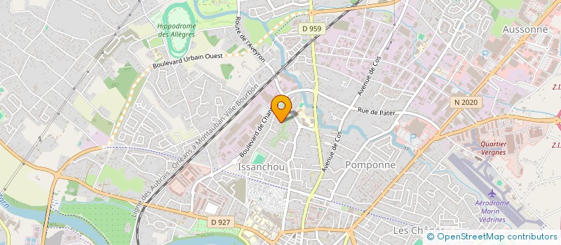 localisation de l'entreprise SOCIETE CIVILE IMMOBILIERE LA FORGE  MONTAUBAN