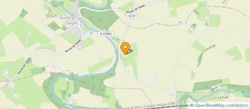 localisation de l'entreprise SOCIETE CIVILE IMMOBILIERE LA GARIGUETTE  NOYEN-SUR-SARTHE