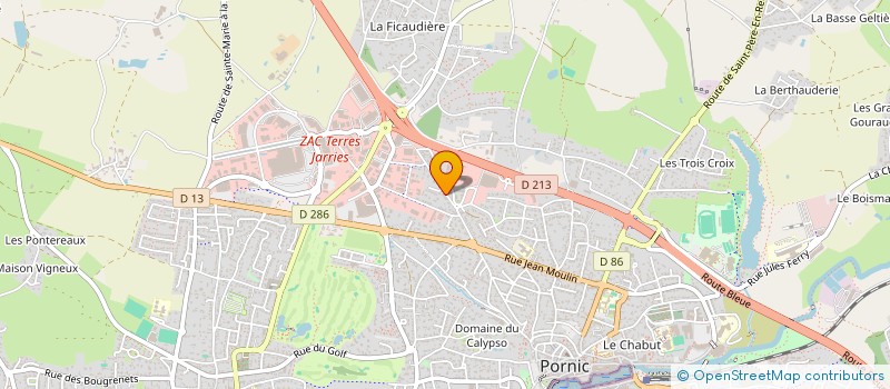 localisation de l'entreprise SOCIETE CIVILE IMMOBILIERE LA GARLUCHE  PORNIC