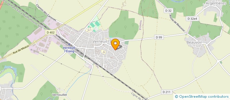 localisation de l'entreprise SOCIETE CIVILE IMMOBILIERE LA GRANDE VENIS  YEBLES