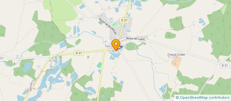 localisation de l'entreprise SOCIETE CIVILE IMMOBILIERE LA GRANGE à NEUILLAY-LES-BOIS