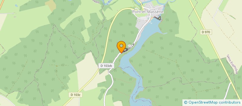 localisation de l'entreprise SOCIETE CIVILE IMMOBILIERE LA GRANGE AUX TROIS FOYERS  PONT-ET-MASSENE