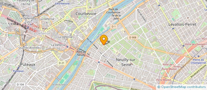 localisation de l'entreprise SOCIETE CIVILE IMMOBILIERE LA LAITERIE à NEUILLY-SUR-SEINE