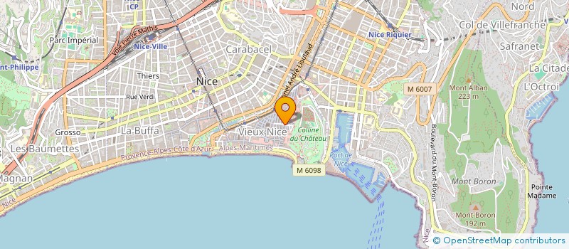 localisation de l'entreprise SOCIETE CIVILE IMMOBILIERE LA LEVAIRIS à NICE