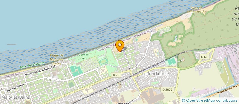 localisation de l'entreprise SOCIETE CIVILE IMMOBILIERE LA MADRAGUE à DUNKERQUE