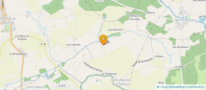 localisation de l'entreprise SOCIETE CIVILE IMMOBILIERE LA MANDRAGORE PAR ABREVIATION SCI LA MANDRAGORE à SAINT-AQUILIN-DE-CORBION