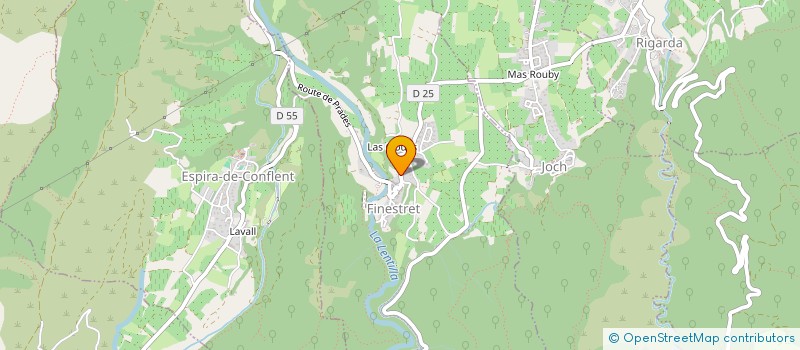 localisation de l'entreprise SOCIETE CIVILE IMMOBILIERE LA MANIP  FINESTRET