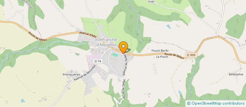 localisation de l'entreprise SOCIETE CIVILE IMMOBILIERE LA MARENQ  BELLEGARDE-MARSAL