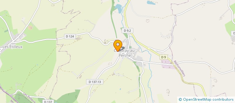 localisation de l'entreprise SOCIETE CIVILE IMMOBILIERE LA MARNIERE à COUDRAY-AU-PERCHE