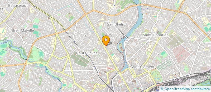 localisation de l'entreprise SOCIETE CIVILE IMMOBILIERE LA NIVELLE  NANTES