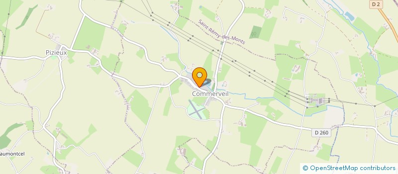 localisation de l'entreprise SOCIETE CIVILE IMMOBILIERE LA NOE  COMMERVEIL