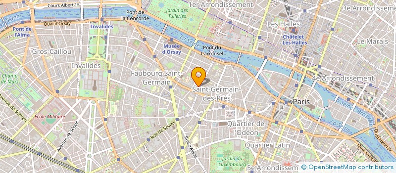 localisation de l'entreprise SOCIETE CIVILE IMMOBILIERE LA NORIA  PARIS