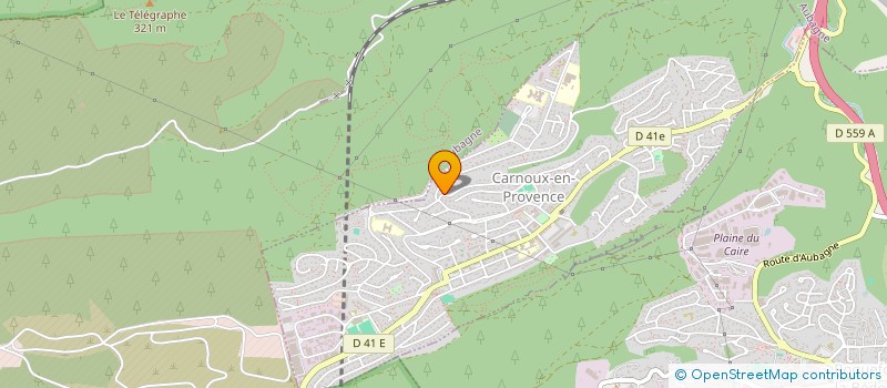 localisation de l'entreprise SOCIETE CIVILE IMMOBILIERE LA PALMERAIE à CARNOUX-EN-PROVENCE