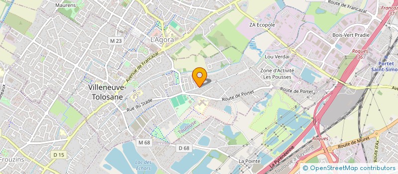 localisation de l'entreprise SOCIETE CIVILE IMMOBILIERE LA PALMERAIE à VILLENEUVE-TOLOSANE