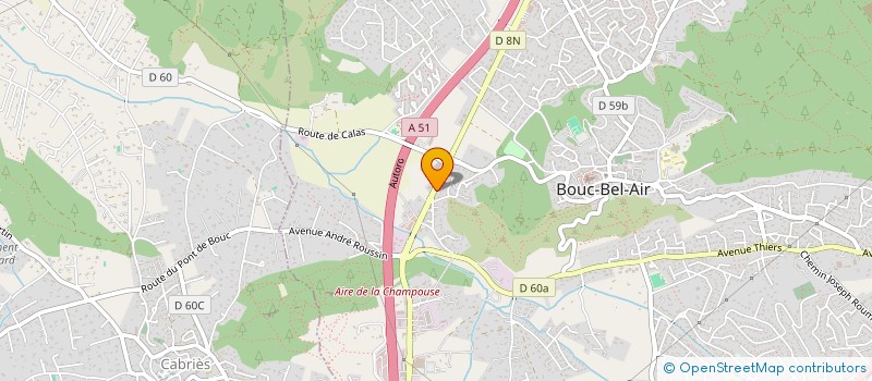 localisation de l'entreprise SOCIETE CIVILE IMMOBILIERE LA PALOMA à BOUC-BEL-AIR