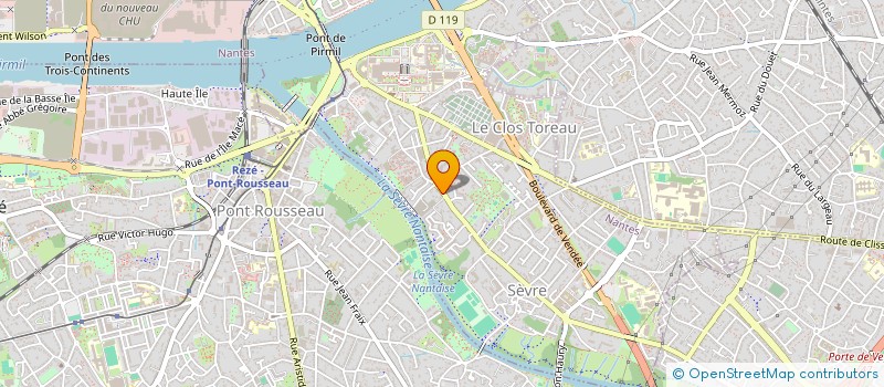 localisation de l'entreprise SOCIETE CIVILE IMMOBILIERE LA PESCAIRE à NANTES