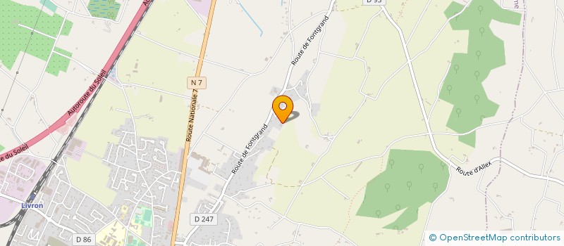 localisation de l'entreprise SOCIETE CIVILE IMMOBILIERE LA PETITE SOURCE  LIVRON-SUR-DROME