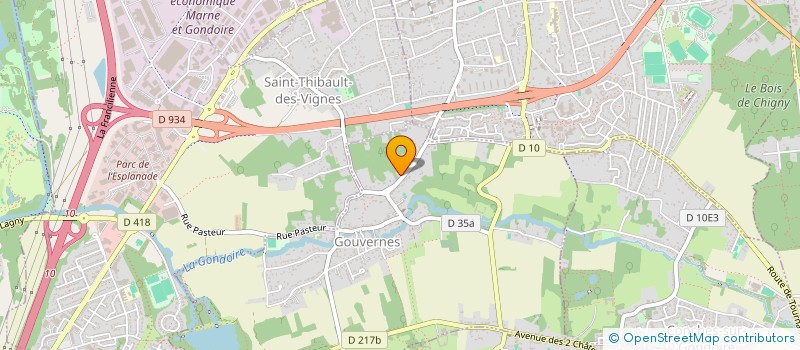 localisation de l'entreprise SOCIETE CIVILE IMMOBILIERE LA PIETONNE  MAROLLES-EN-HUREPOIX