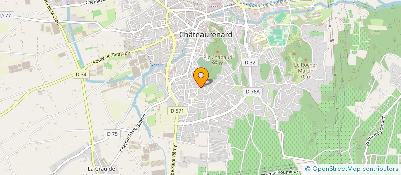 localisation de l'entreprise SOCIETE CIVILE IMMOBILIERE LA PINEDE à CHATEAURENARD
