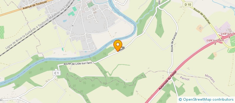 localisation de l'entreprise SOCIETE CIVILE IMMOBILIERE LA PINTRESSE  MONTANS