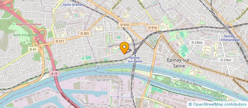 localisation de l'entreprise SOCIETE CIVILE IMMOBILIERE LA PLAINE à EPINAY-SUR-SEINE