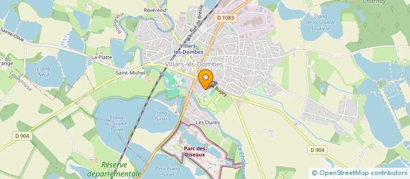 localisation de l'entreprise SOCIETE CIVILE IMMOBILIERE LA POLLA à VILLARS-LES-DOMBES