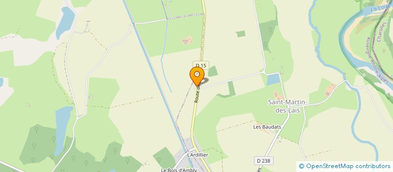 localisation de l'entreprise SOCIETE CIVILE IMMOBILIERE LA POMME D'OR  LA CHAPELLE AUX CHASSES