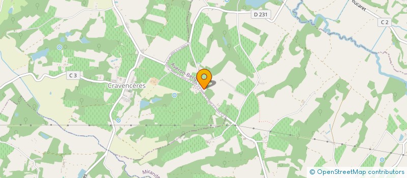 localisation de l'entreprise SOCIETE CIVILE IMMOBILIERE LA POUSSIERE  SABAZAN