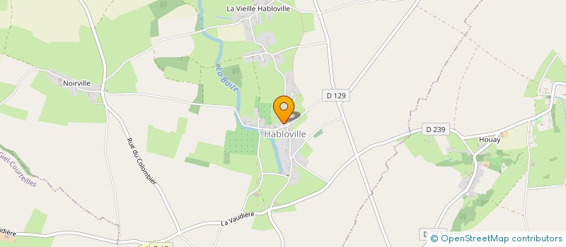 localisation de l'entreprise SOCIETE CIVILE IMMOBILIERE LA PREVOTE à HABLOVILLE