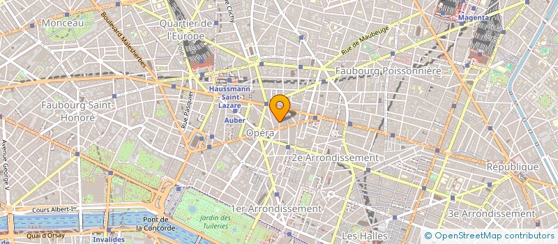 localisation de l'entreprise SOCIETE CIVILE IMMOBILIERE LA PROCURE  PARIS