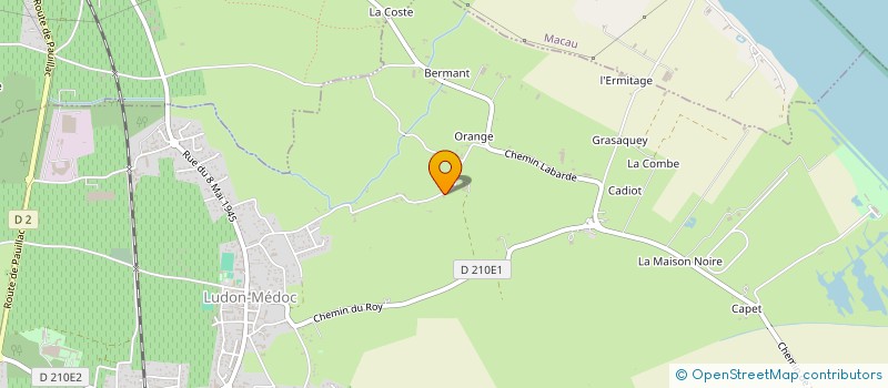 localisation de l'entreprise SOCIETE CIVILE IMMOBILIERE LA PROVIDENCE  LUDON-MEDOC