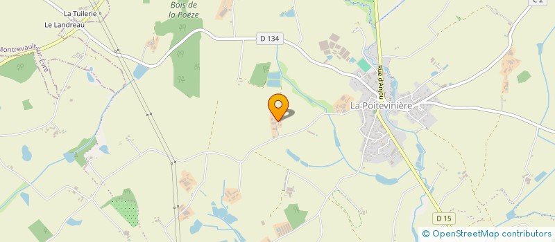 localisation de l'entreprise SOCIETE CIVILE IMMOBILIERE LA RECOMPENSE  BEAUPREAU-EN-MAUGES