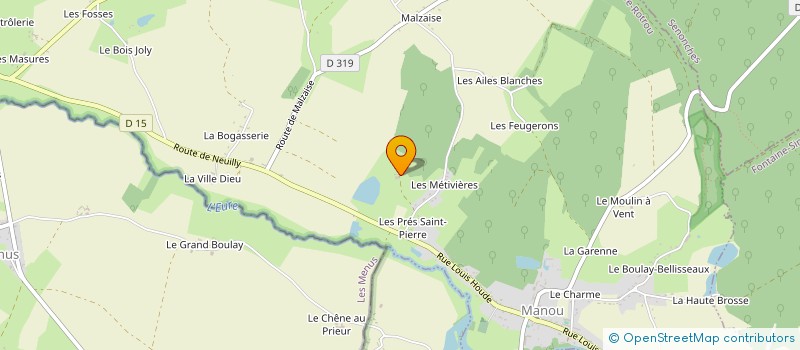 localisation de l'entreprise SOCIETE CIVILE IMMOBILIERE LA RENARDIERE à MANOU