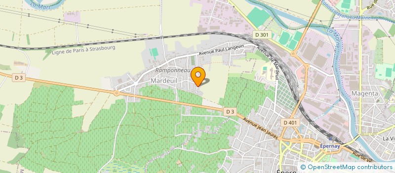 localisation de l'entreprise SOCIETE CIVILE IMMOBILIERE LA RIVETTE  MARDEUIL