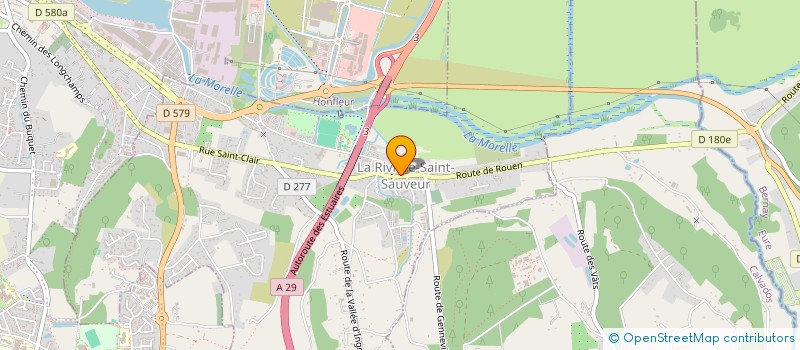 localisation de l'entreprise SOCIETE CIVILE IMMOBILIERE LA RIVIERE  LA RIVIERE-SAINT-SAUVEUR