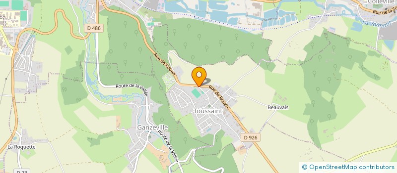 localisation de l'entreprise SOCIETE CIVILE IMMOBILIERE LA RONCIERE  TOUSSAINT