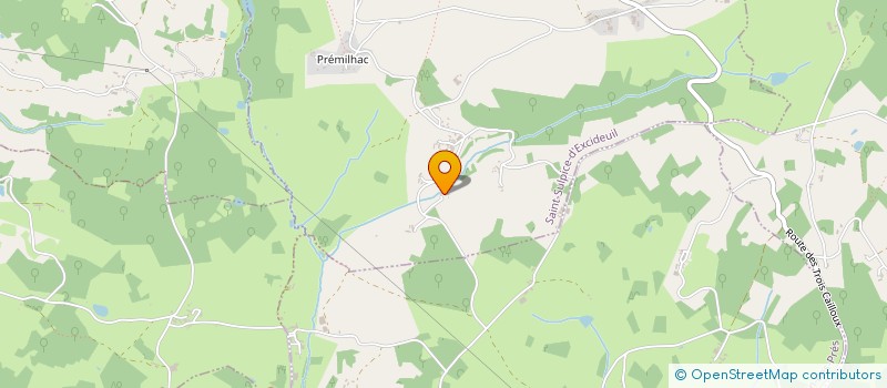 localisation de l'entreprise SOCIETE CIVILE IMMOBILIERE LA ROUSSILLE  SAINT SULPICE D'EXCIDEUIL