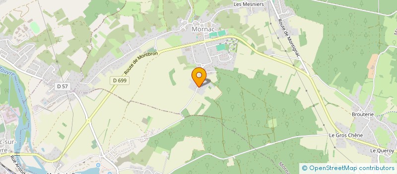 localisation de l'entreprise SOCIETE CIVILE IMMOBILIERE LA SAPINIERE à MORNAC
