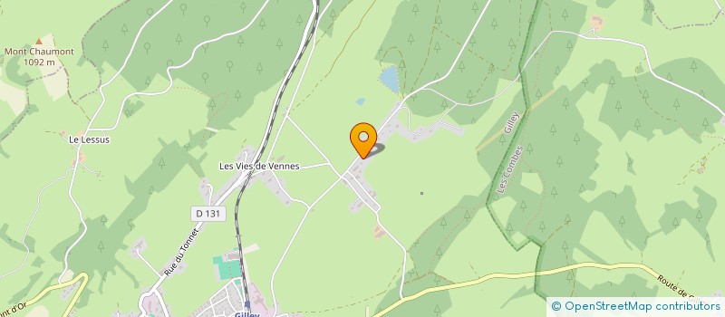 localisation de l'entreprise SOCIETE CIVILE IMMOBILIERE LA SEIGNETTE  GILLEY