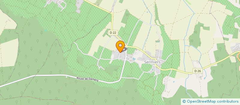 localisation de l'entreprise SOCIETE CIVILE IMMOBILIERE LA SOURIS VERTE  CHAMPFLEURY