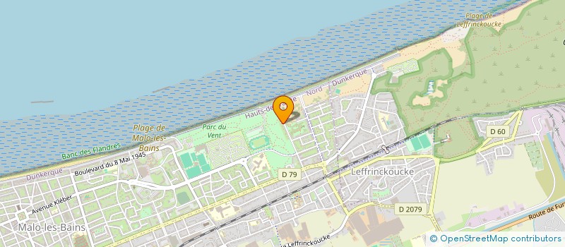 localisation de l'entreprise SOCIETE CIVILE IMMOBILIERE LA STERNE BLEUE à DUNKERQUE