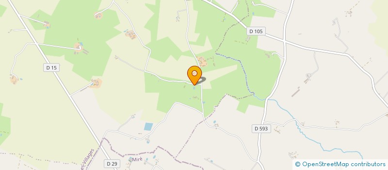 localisation de l'entreprise SOCIETE CIVILE IMMOBILIERE LA TOUCHARDERIE  BIERNE-LES-VILLAGES