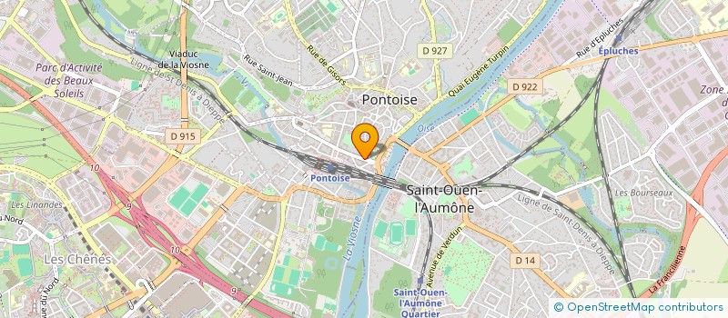 localisation de l'entreprise SOCIETE CIVILE IMMOBILIERE LA TOUR  PONTOISE