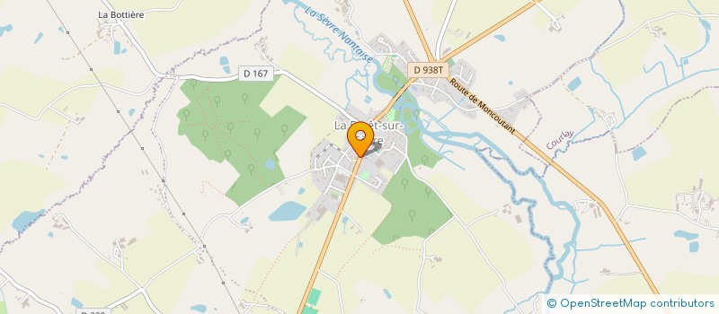 localisation de l'entreprise SOCIETE CIVILE IMMOBILIERE LA TRANSFUSIENNE  LA FORET-SUR-SEVRE