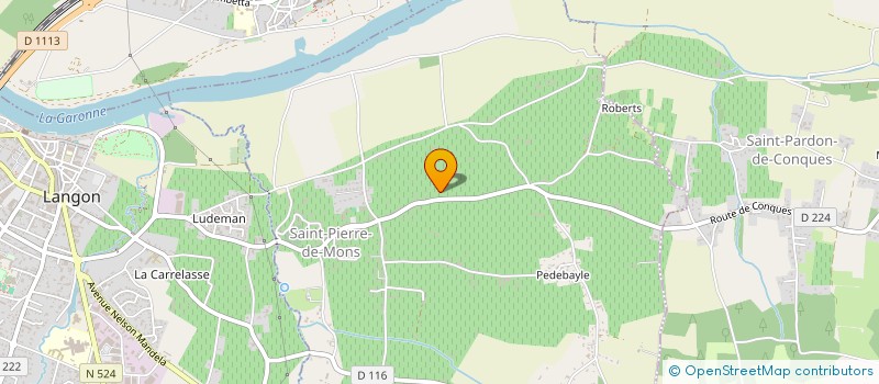 localisation de l'entreprise SOCIETE CIVILE IMMOBILIERE LA TRIBU DE SAINT-PIERRE  SAINT-PIERRE-DE-MONS