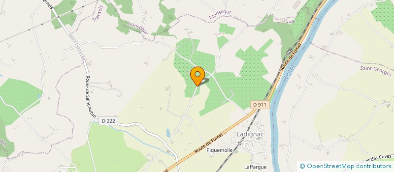 localisation de l'entreprise SOCIETE CIVILE IMMOBILIERE LA TUQUE  TRENTELS