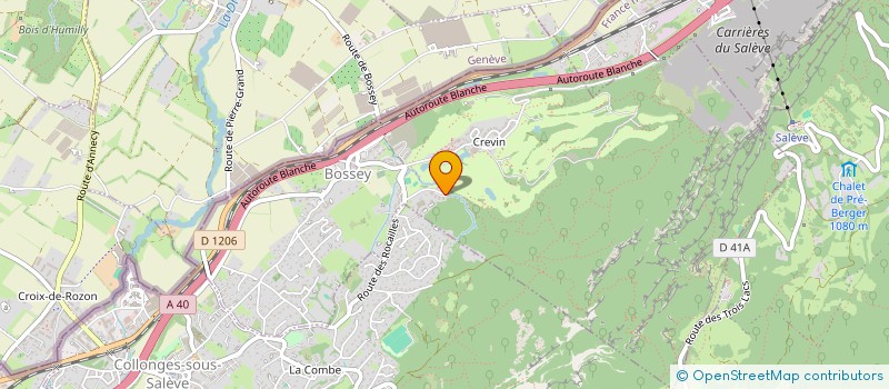 localisation de l'entreprise SOCIETE CIVILE IMMOBILIERE LA VERDAZ  BOSSEY