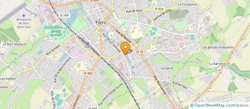 localisation de l'entreprise SOCIETE CIVILE IMMOBILIERE LA VERE à FLERS