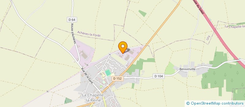 localisation de l'entreprise SOCIETE CIVILE IMMOBILIERE LA VILLIONNE  LA CHAPELLE-LA-REINE